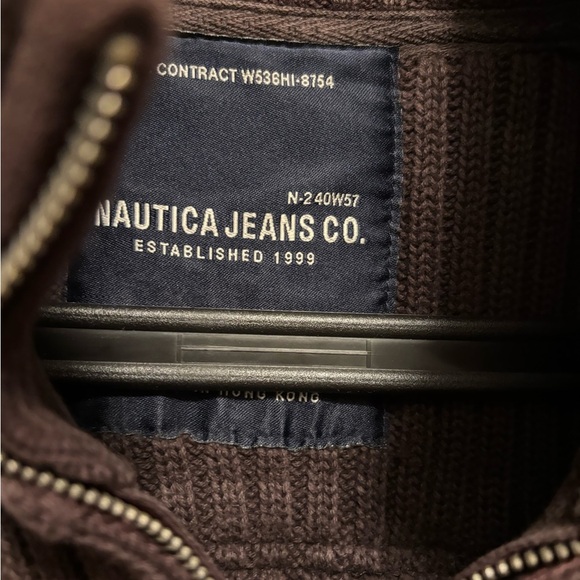Nautica Men's Brown Sweater - Picture 5 of 5